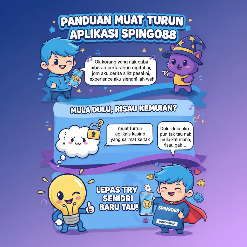 Panduan Muat Turun Aplikasi Spingo88