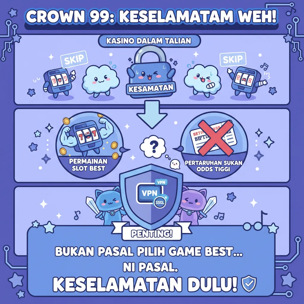 Keselamatan Crown 99: Kasino Dalam Talian & Enkripsi SSL