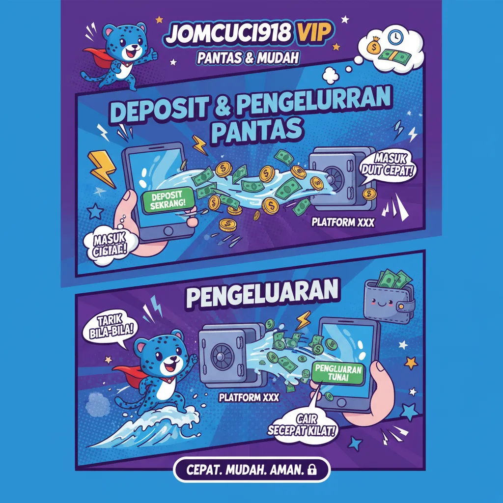 Jomcuci918 VIP: Deposit & Pengeluaran Pantas